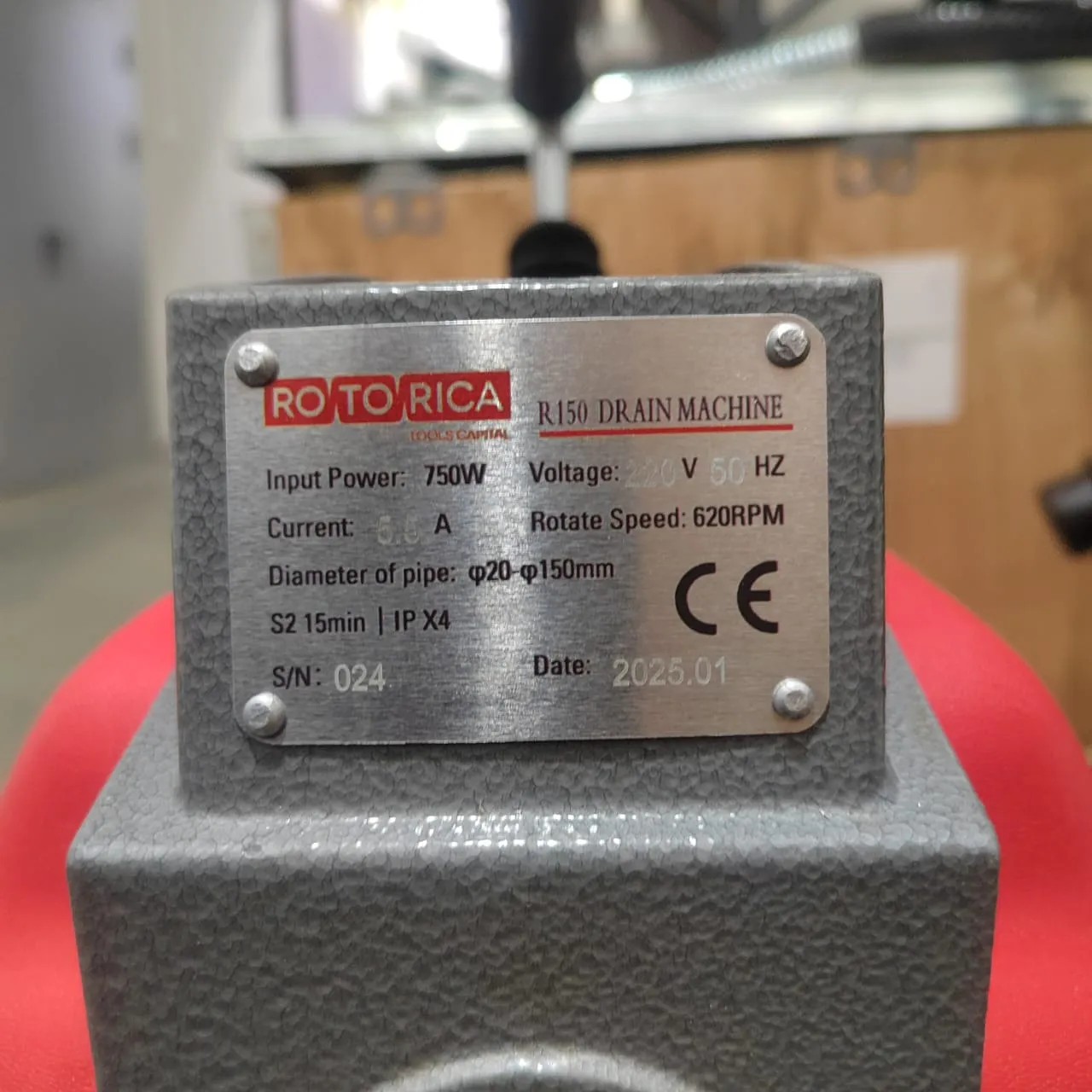 Прочистная машина для канализации Ritter Cleaner 150 для труб 20-150мм Rotorica