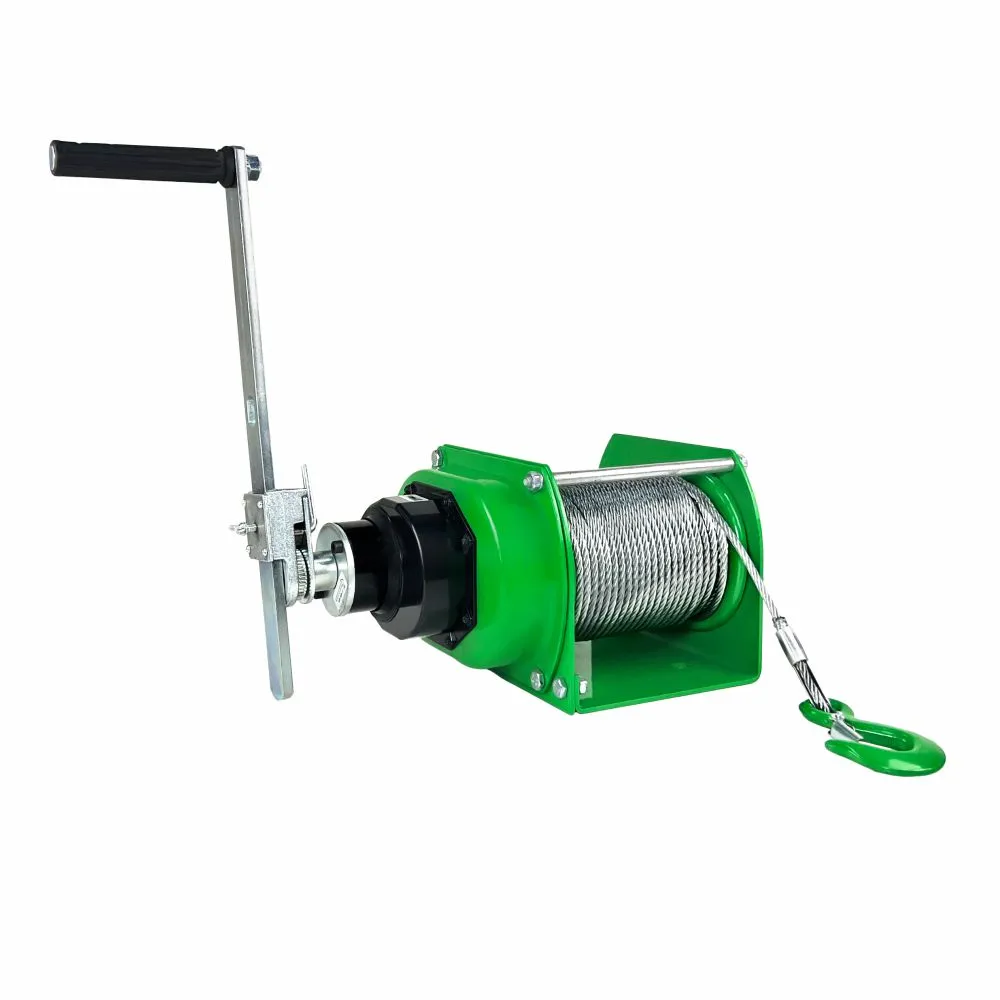 Ручная лебедка усиленная HITCH JHW 0,5т канат 40м SZ086886