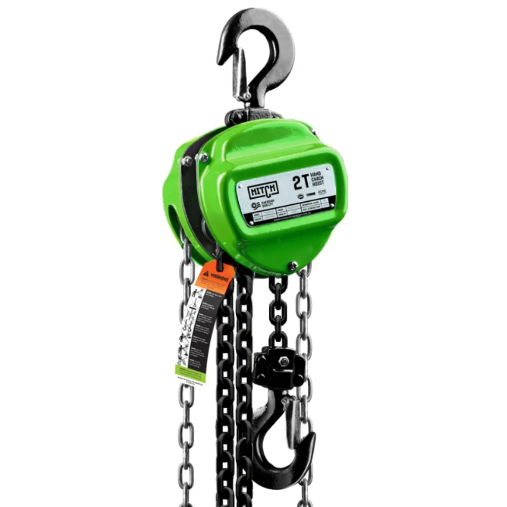 Ручная таль цепная HITCH CH100, 2 т, 9 м SZ060895