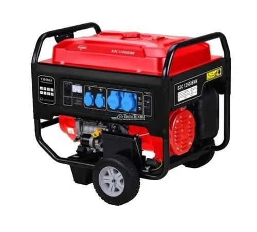 Генератор бензиновый Elitech БЭС-12500 EMK