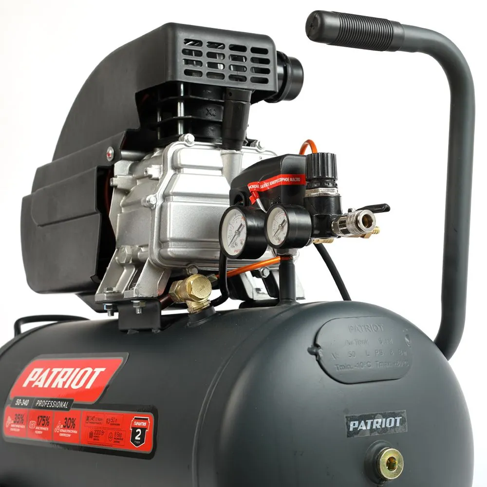 Поршневой масляный компрессор Patriot Professional 50-340
