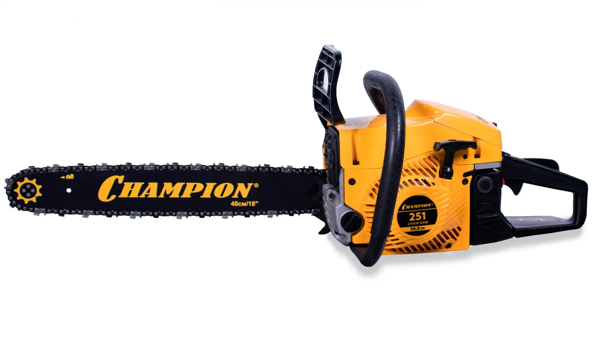 Цепная бензопила CHAMPION 251-18  (3 л.с)