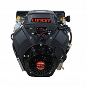 Бензиновый двигатель «Loncin» LC2V80FD (A type) диаметр вала 25.4 20А ручной\электрозапуск